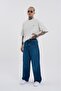 Men's Oversize Baggy Jean Dark Blue - 4