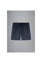 Men's Quick-Drying Striped Logo Detailed Lace-Up Navy Blue Swimsuit - 4