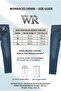 Men's Blue Baggy Distressed Washed Hem-Zip Design Detail Denim Jeans - 2