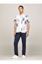 Men's Woven Fabric Regular Waist Straight Model Navy Blue Trousers - 2