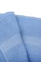 3-Piece Bath, Hand, Face and Shaving Beard Towels - Blue Towel Set - Towels - 3