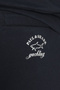 Men's Brand Logo Zippered Comfortable Cut Navy Blue Sports Tracksuit Set - 5