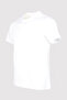 Men's Logo Short Sleeve Cotton White T-Shirt - 3