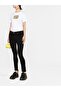 Women's High Waist Slim Comfortable Black Pants - 4