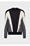 Men's Round Long Sleeve Casual Black Sweater