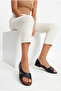 Women's Sandals Open Toe Cross-Strapped Flat Sole Closed Back Casual Summer Comfortable Stylish Shoes - 4