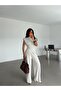 Padded Asymmetrical Modal Suit - Stone - 3