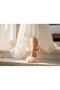 Dowry-Engagement-Henna-Wedding Open Slippers Evening Dress with Rhinestone Buckle and Feather Band - 4