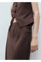 Straight-Cut Linen-Blend Skirt - 7