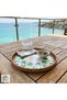 Giza Handmade Rattan Tray 30 cm – Natural Wicker Presentation Tray, Bohemian Decorative Serving Tray - 6