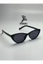 Jessy Black Sunglasses Cateye Organic Glass 53 Ekartman - 4