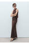 Straight-Cut Linen-Blend Skirt - 2