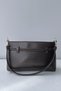 Gold Buckle Baguette Women's Shoulder Bag |   Forel - 7