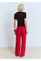 Short-Sleeved Slim Knitwear Sweater - 4