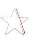 Bag Accessory Star Wire Hoop 30 cm - 2