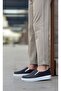 BA0339 Laceless Velvet Gray White Sole Casual Men's Shoes - 7