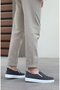 BA0339 Laceless Velvet Gray White Sole Casual Men's Shoes - 5
