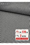 Plaid Pattern Black Cotton Multi-Purpose Fabric Gingham Fabric/170*200