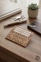 Original Unisex Super Slim Thin Model Luxury Soft Leather Card Holder with 6 Credit Cards and 1 Money Compartment - 2