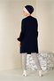 Wool Detailed Tunic with Sleeves 4582 - 3