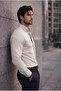Lycra Regular Fit Breathable Classic Men's Oxford Shirt - Stone - 2