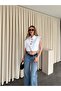 Ecru Poplin Crop Vest - 8419 - 4
