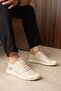 Men's Sneaker Casual Beige Comfortable Sole Sports Shoes - 2
