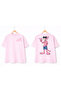 Unisex Oversize T-Shirt Cat Printed 100% Cotton T-Shirt Comfortable Fit