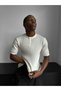 Men's Buttoned Crew Neck T-Shirt - Slim Fit Ribbed Knitted Henley Neck T-Shirt Old Money