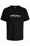 Jormontauk Type Front Tee Cn Black Men's T-Shirt 12290887
