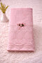 4-Piece 100% Cotton Bride and Groom Gift Package, Dowry Gift, French Laced Bow, 50X90 Hand Towel / Towel Set - 5