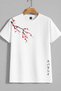 Unisex Oversize T-Shirt Japanese Printed 100% Cotton T-Shirt Comfortable Fit