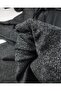 Gray Black Winter Gabardine 140X380Cm - 3