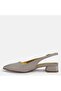 Plus size gold glitter slingback evening shoes - sizes 41-42-43-44 - 8