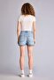 Fitted Crew Neck Ribbed Short Sleeve Basic T-Shirt E0288Ax26Sp - 5