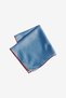 Men's Blue-Red Patterned Handkerchief
