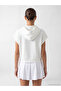 Koor Sport White Soft Touch Women's Hoodie with Nevavm Difference - S6F138Z8-Jyx - 4