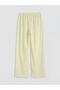 Lcw Vision Women's Elastic Waist Textured Pants - 6