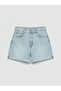 Lcw Jeans High Waist Women's Jean Shorts - 5