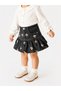 Girl's Shirt and Denim Skirt Two-Piece Set - 2