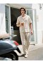 Baggy Fit Muslin Men's Trousers - 2