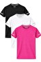 3-Pack Quick Dry Multi-Color Athletic Technical Women's Sports T-Shirts