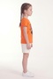 Printed Short Sleeve Girls' T-Shirt B1 - 3