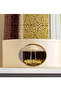 Grain Storage Container Dispenser, 360° Rotating Food Drain One-Click Output rice Storage Round Grai - 5
