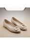 Golden Buckle Ballet Flats for Women Stylish Ballet Flats