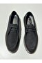 Black Nubuck Leather Men's Classic Shoes - 4
