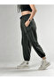 Green Women's Jogger Pants with Stitching Detail Coc3144 - 4