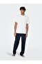 Onslevı Lıfe Reg Text White Men's T-Shirt 22028147 - 4