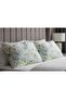 Floral Patterned Pillowcase Set 50X70 cm (2 Pieces) – Stylish and Natural Comfort 100% Cotton