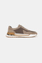 Men's Mink Nubuck Genuine Natural Leather Sneaker Lace-Up Shoes - 5